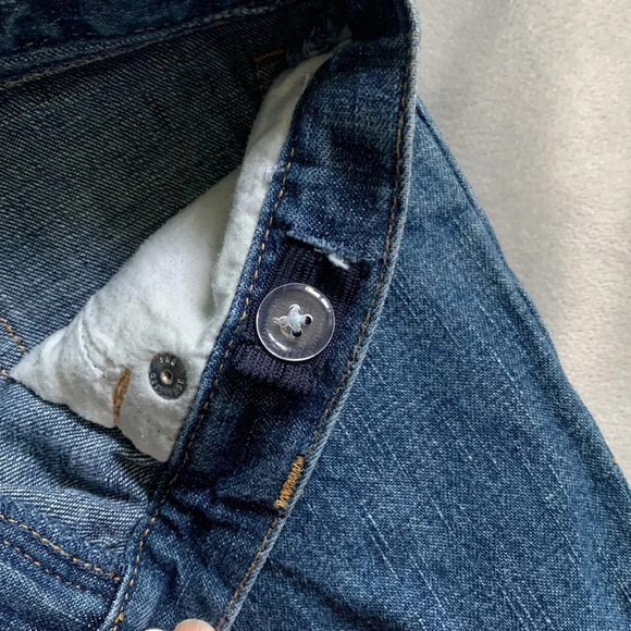 Gymboree size 5t girls flare jeans Gingerbread house embroider sugar and spice - Picture 6 of 6